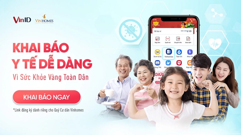 khai b&aacute;o y tế vinid