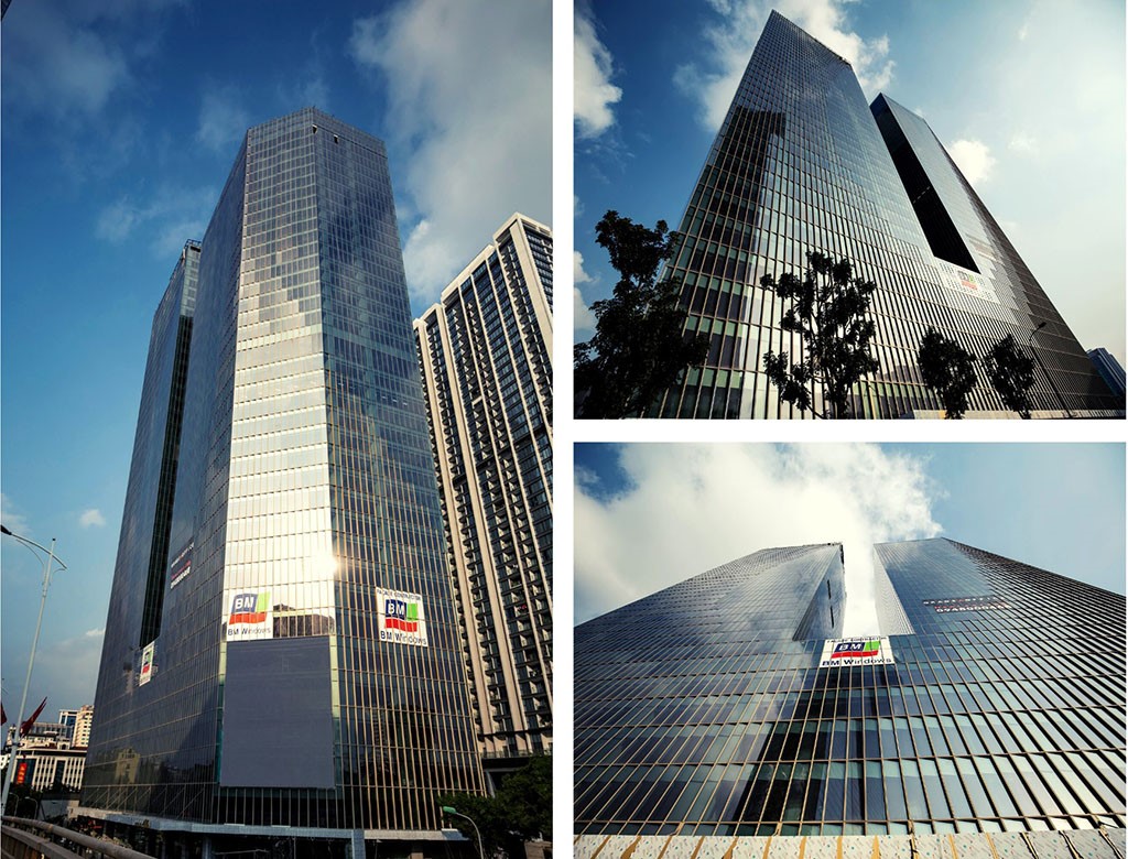 th&aacute;p đ&ocirc;i văn ph&ograve;ng vinhomes metropolis