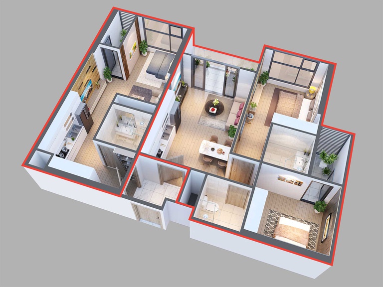 căn hộ dual key vinhomes west point